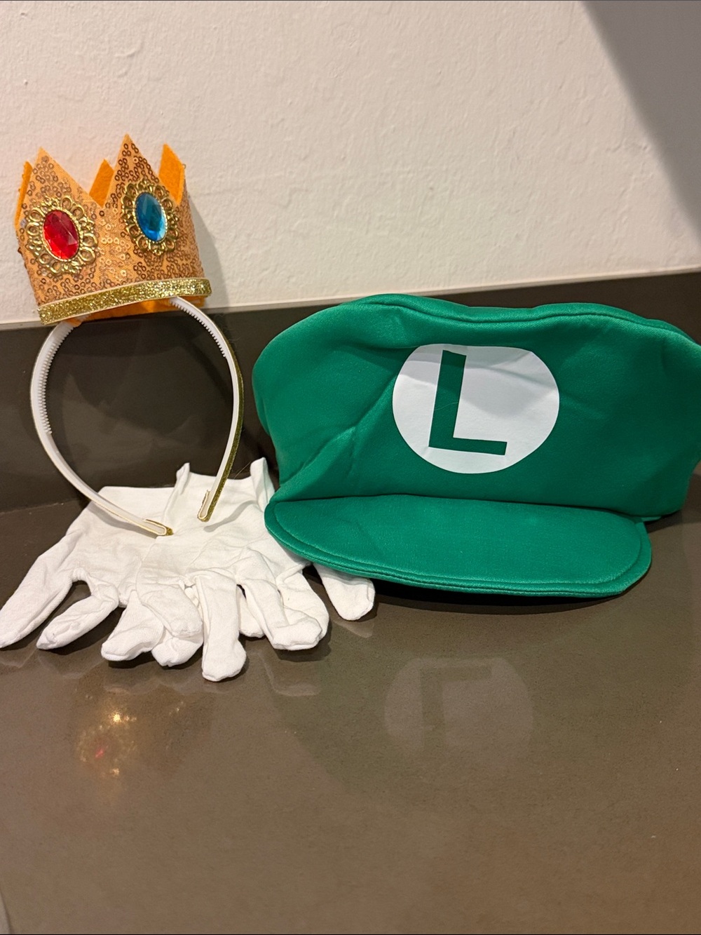 Nintendo- Princess Peach and Luigi Costume